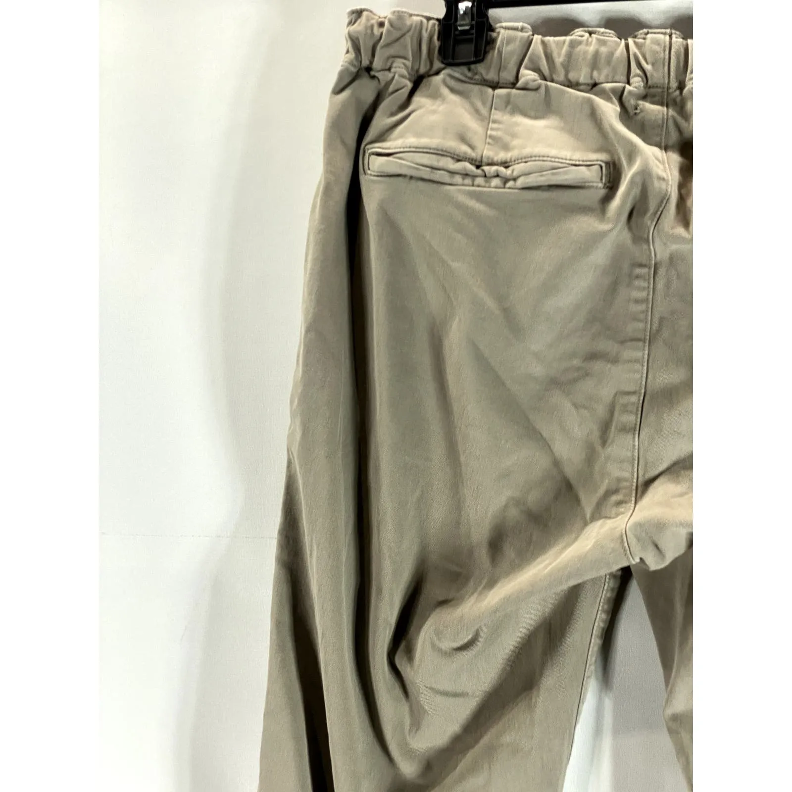 AG ADRIANO GOLDSCHMEID Women's Beige Caden Elastic Waistband Jogger Jeans SZ 33R