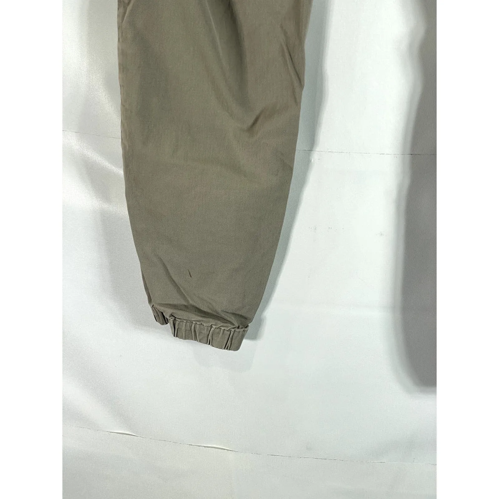 AG ADRIANO GOLDSCHMEID Women's Beige Caden Elastic Waistband Jogger Jeans SZ 33R