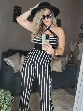 Black & White Jumpsuit