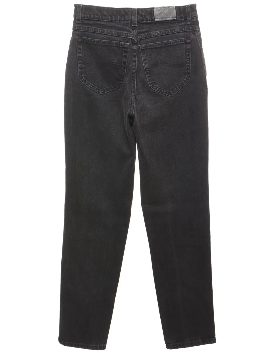 Black Lee Tapered Jeans - W28 L31