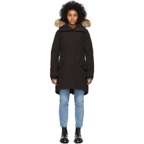 Canada Goose Black Down Rossclair Parka