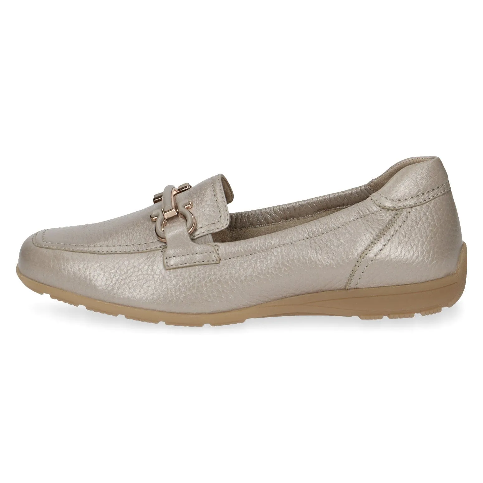 Caprice Loafer Slip On in Stone