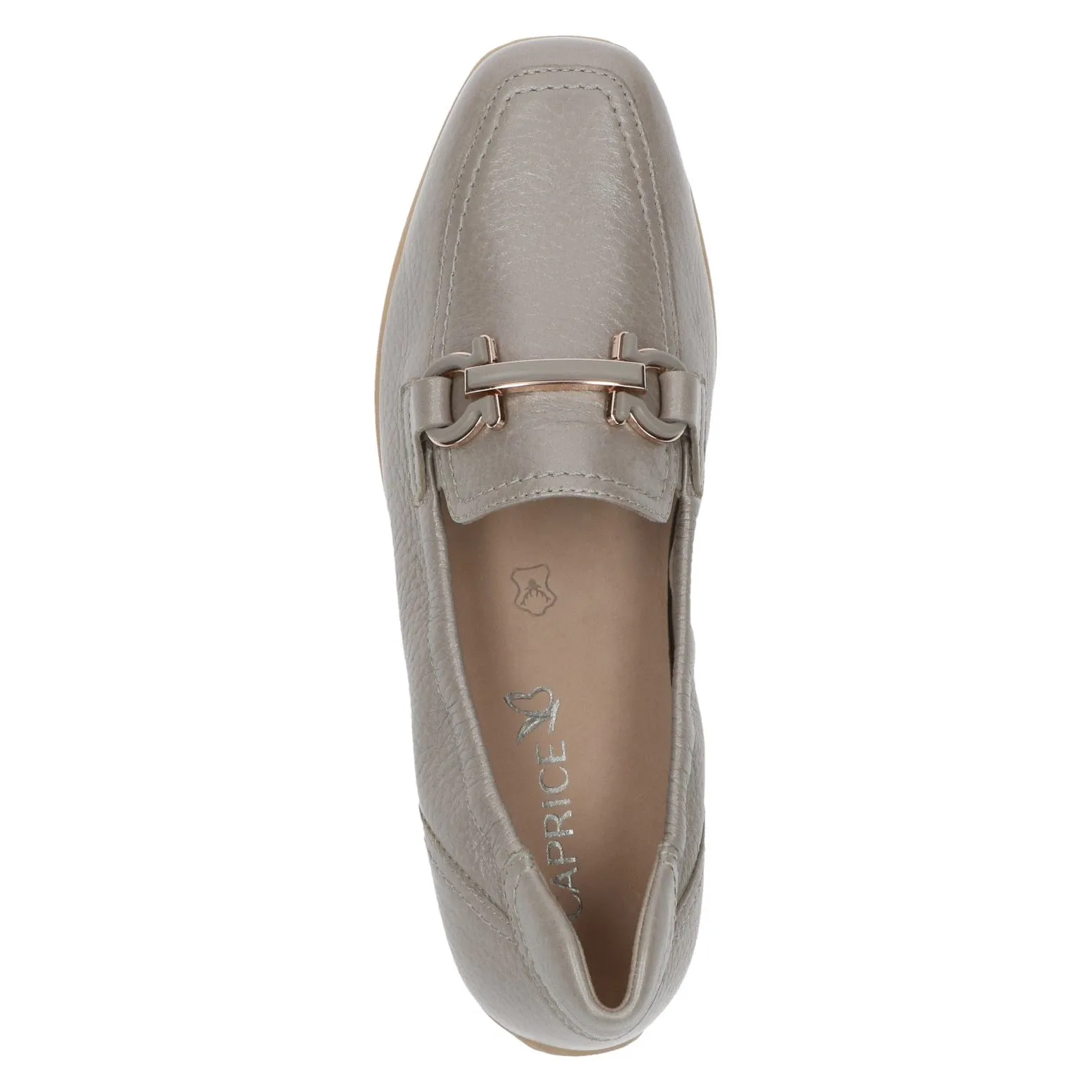 Caprice Loafer Slip On in Stone