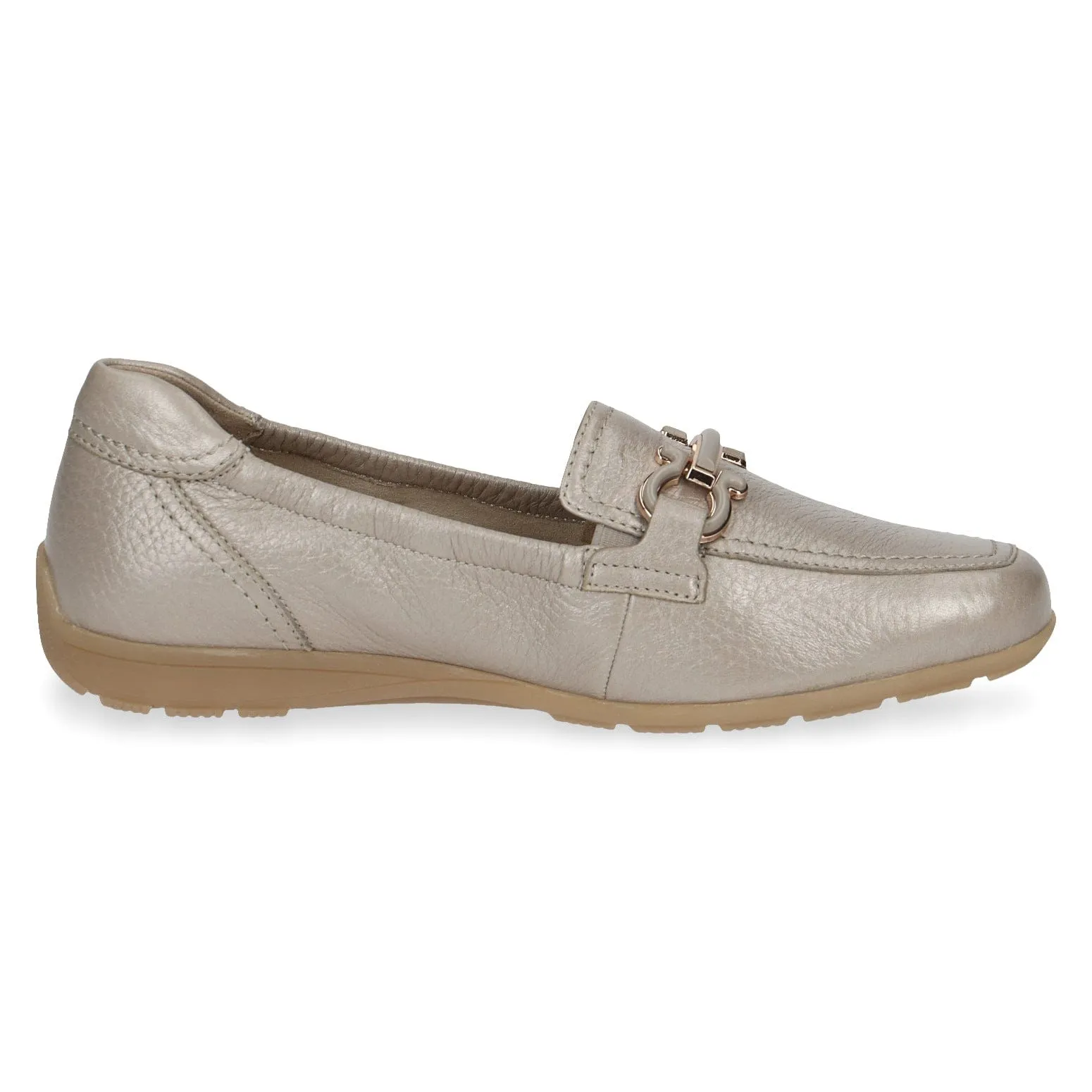 Caprice Loafer Slip On in Stone