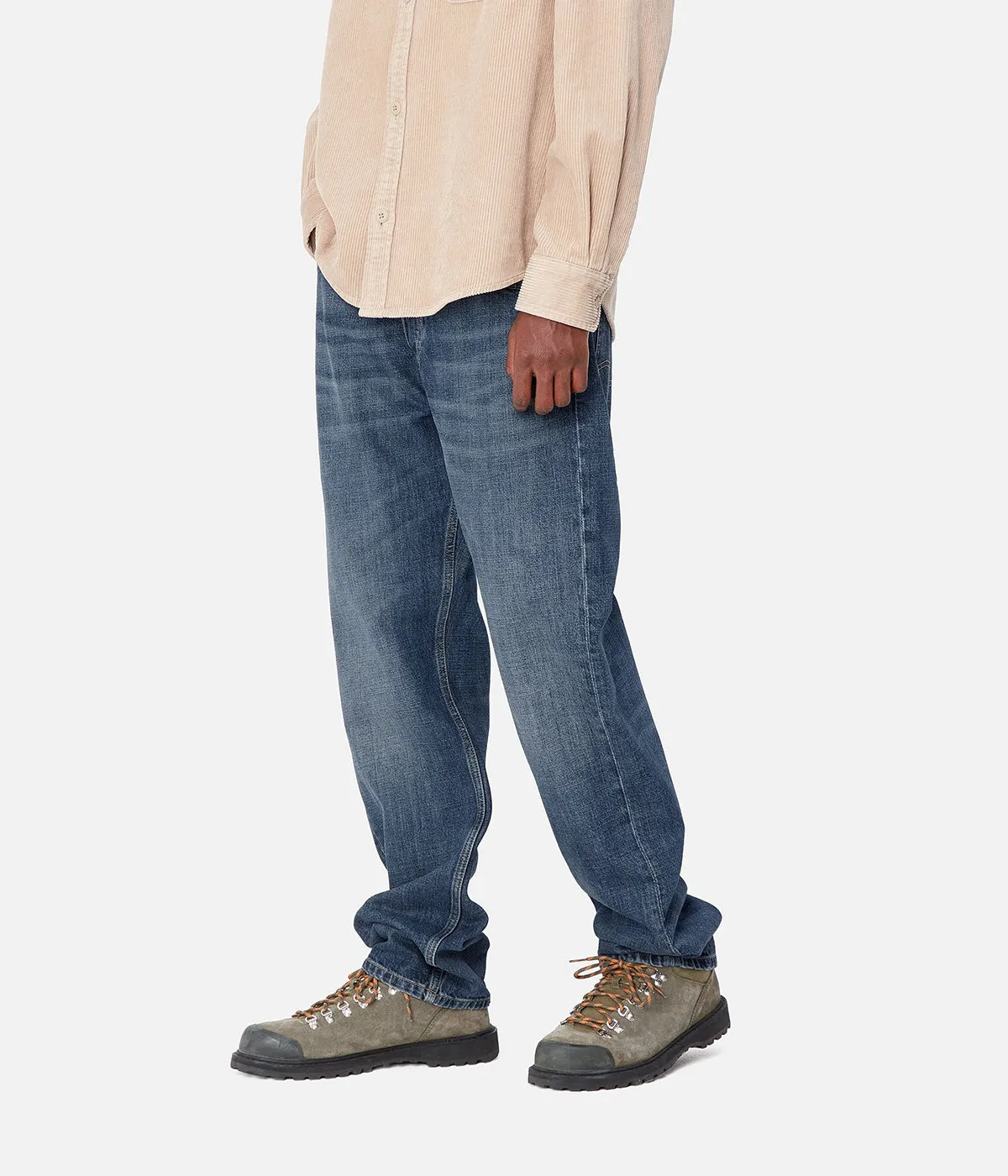 CARHARTT WIP MARLOW PANT I023029 BLUE DARK USED
