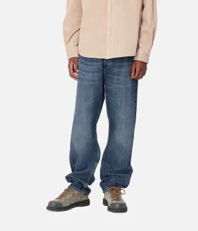 CARHARTT WIP MARLOW PANT I023029 BLUE DARK USED