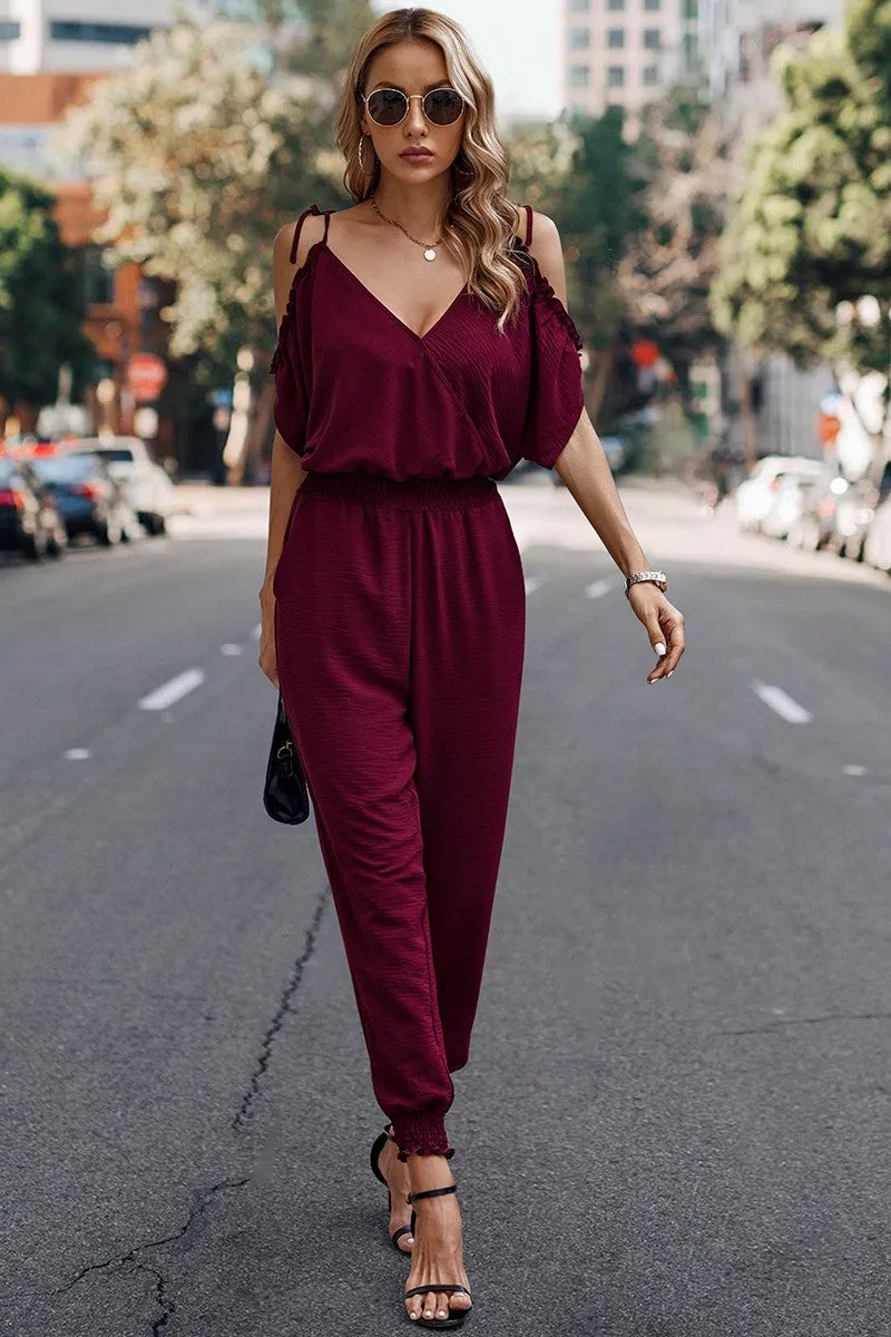 Chic Cascade Jumpsuit