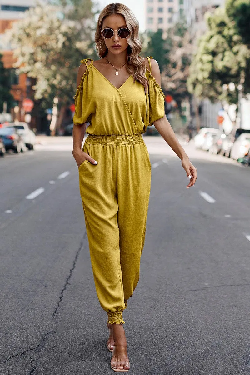 Chic Cascade Jumpsuit