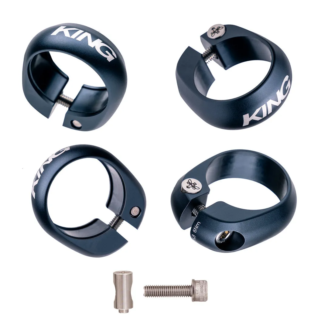 Chris King Seatpost Collar - 3D Violet