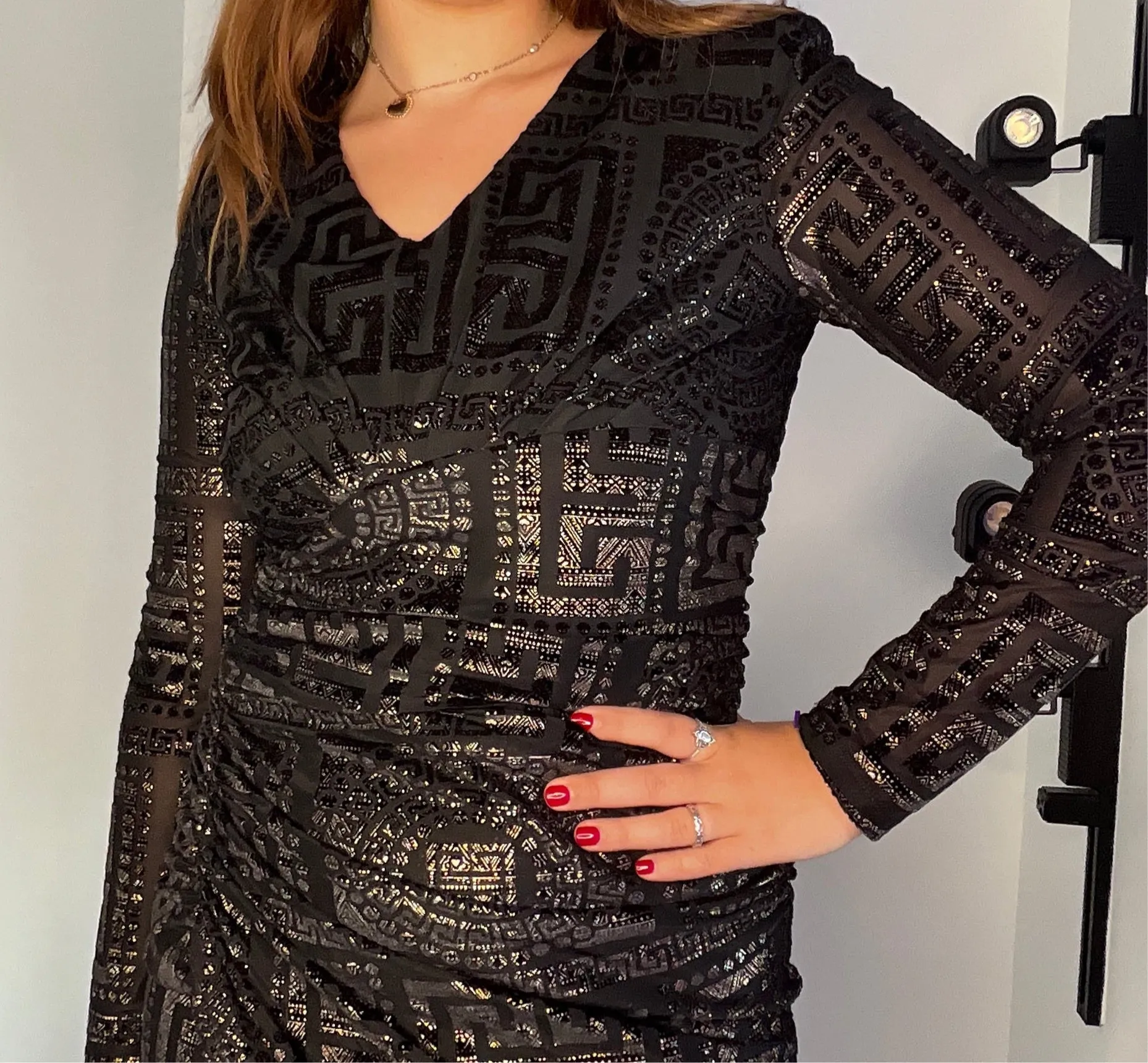 COPPER KNIT DRESS