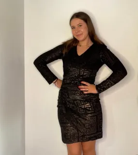 COPPER KNIT DRESS