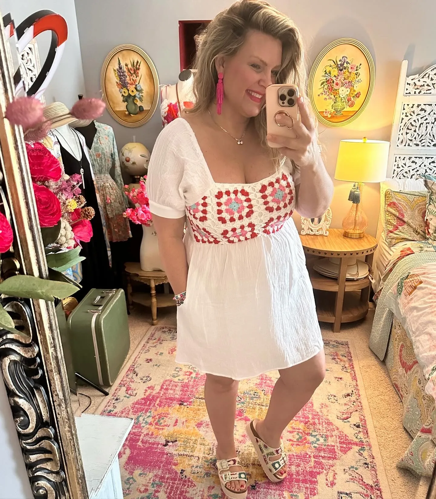 Crochet Babydoll Dress