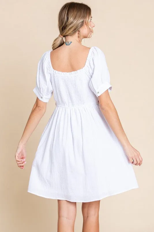 Crochet Babydoll Dress