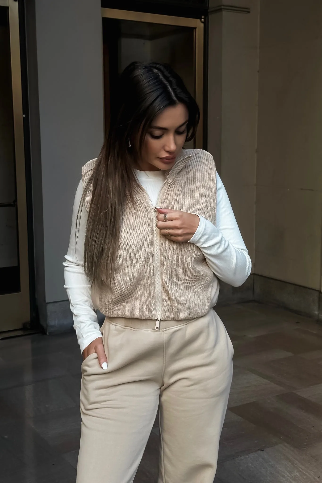 Daisy Knit Vest