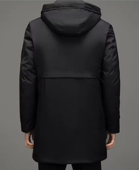 Dave Parka | Langer Eleganter Wasserdichter Wintermantel Herren für Luxuriösen Look