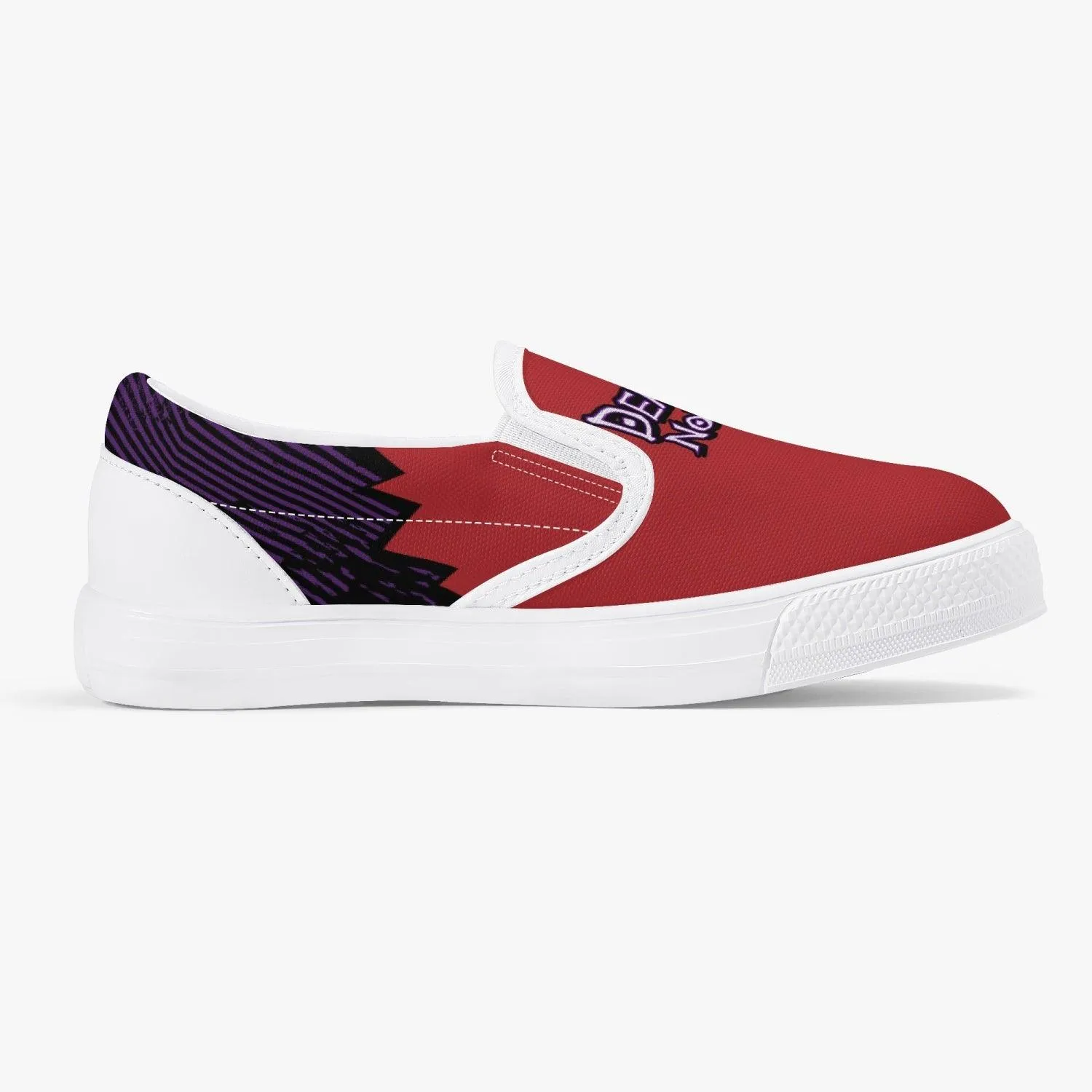 Death Note Ryuk Red Kids Slip Ons Anime Shoes