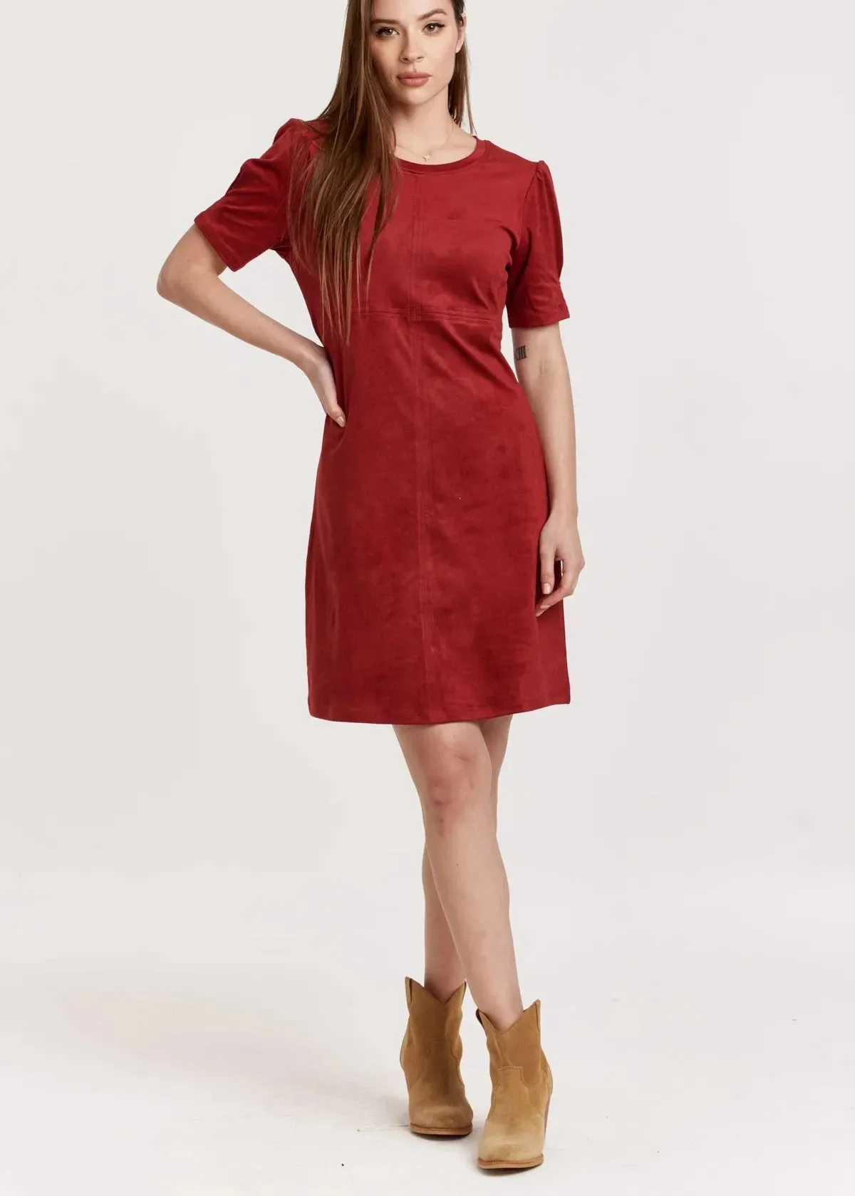 Demi Suede Dress