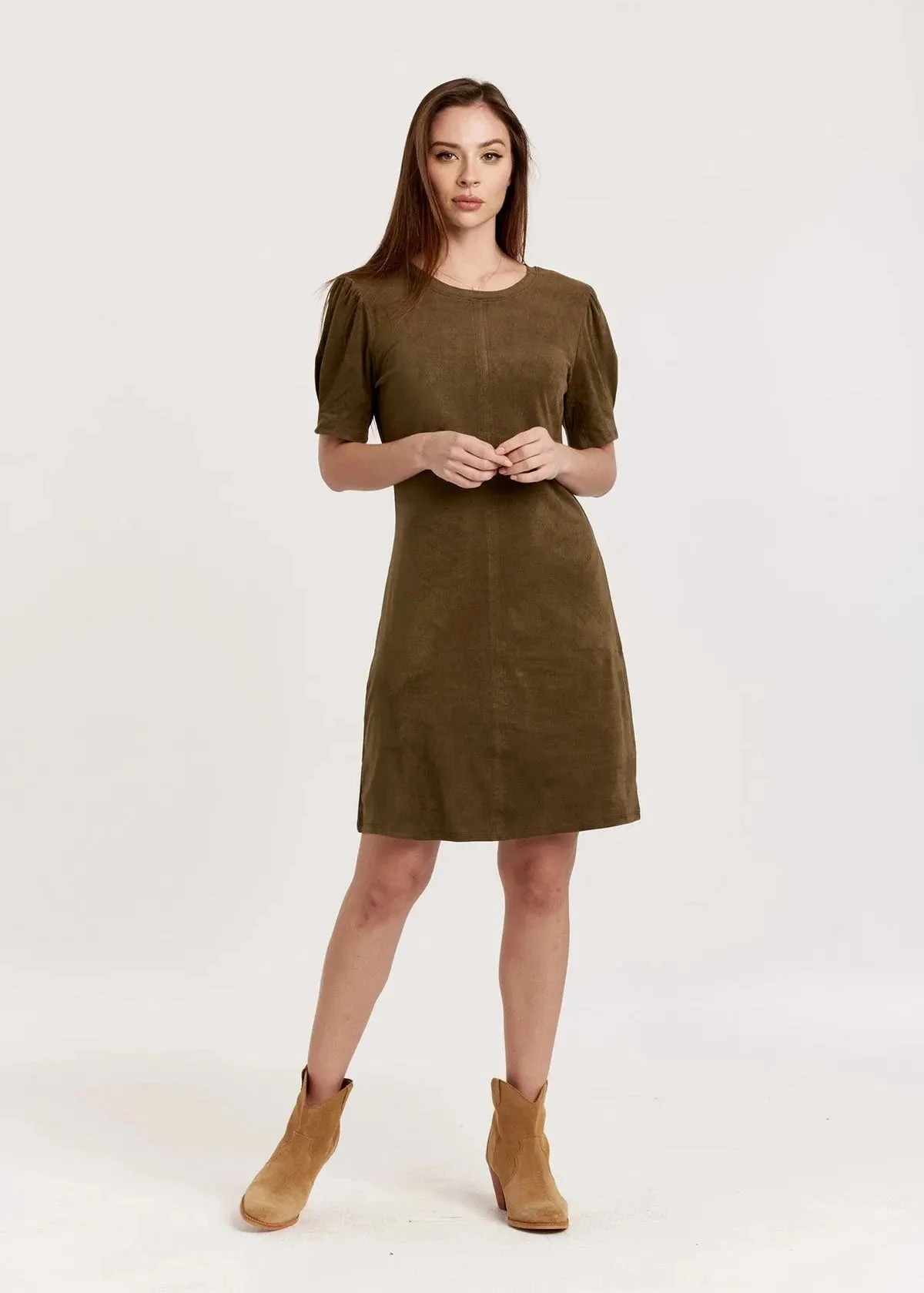 Demi Suede Dress