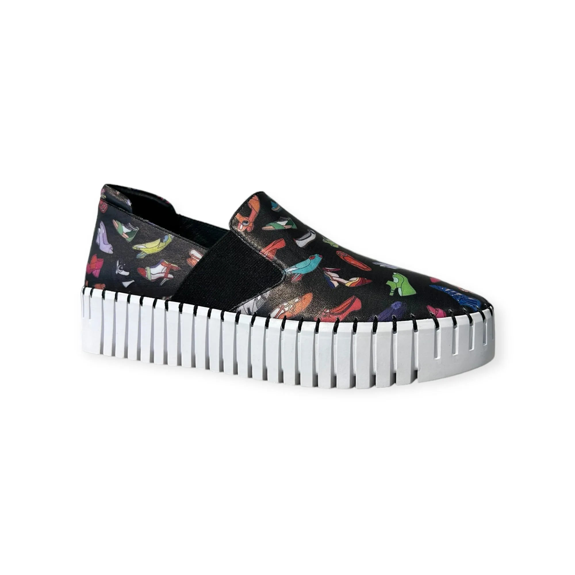 Django & Juliette Becca - Black Shoe Print
