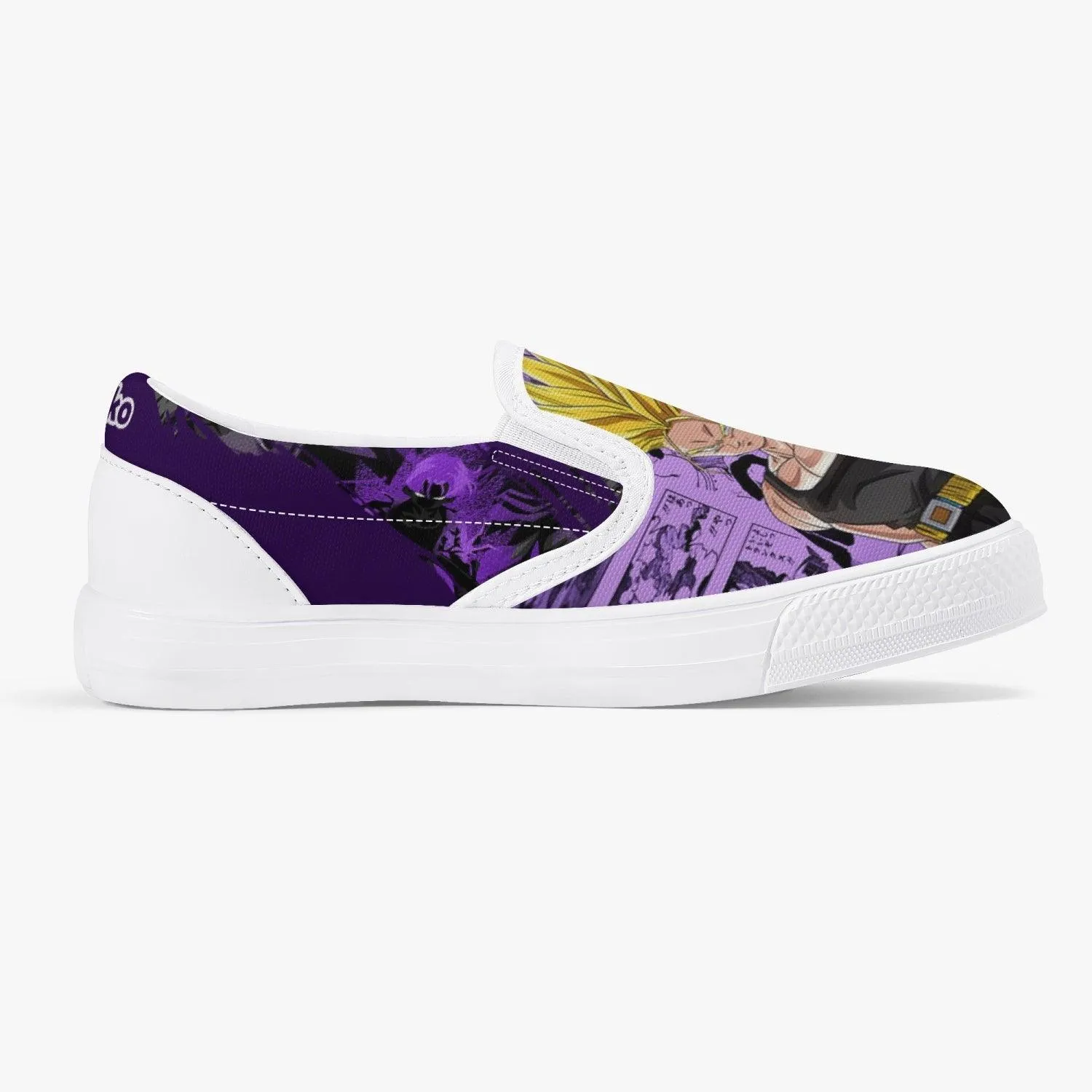 Dragonball Z Trunks Kids Slipons Anime Shoes