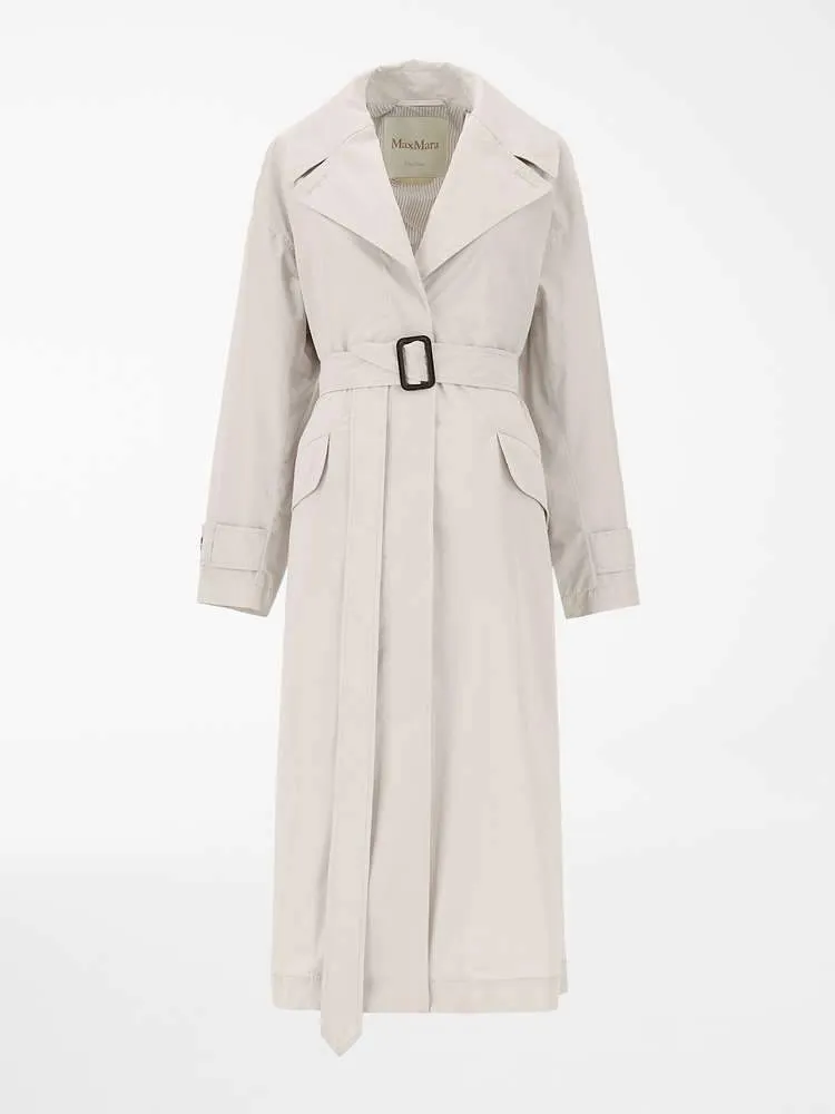 Eimper Long Belted Trench