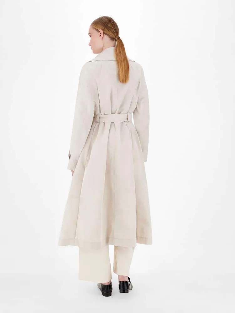 Eimper Long Belted Trench