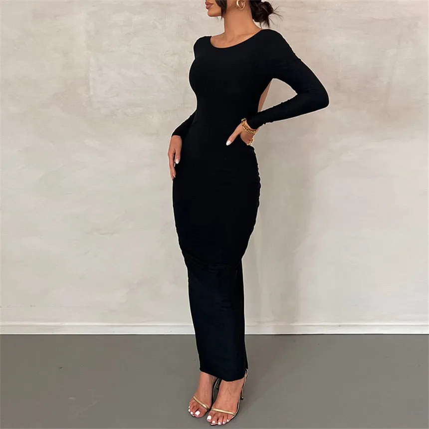 Elegant Chic Sheath Bodycon Dress