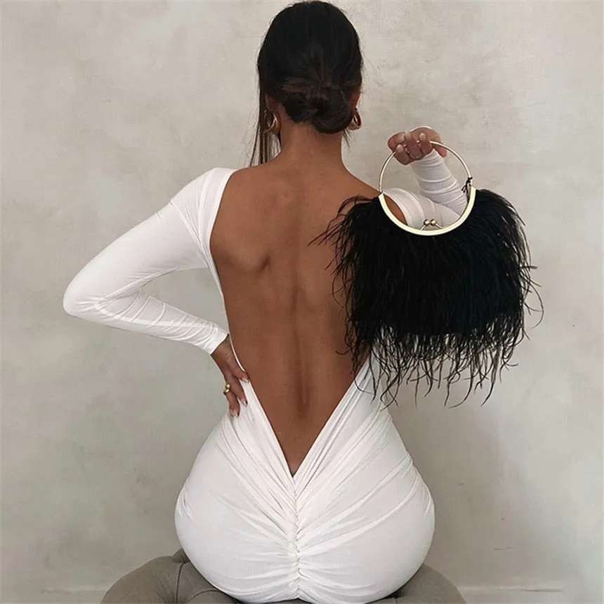 Elegant Chic Sheath Bodycon Dress