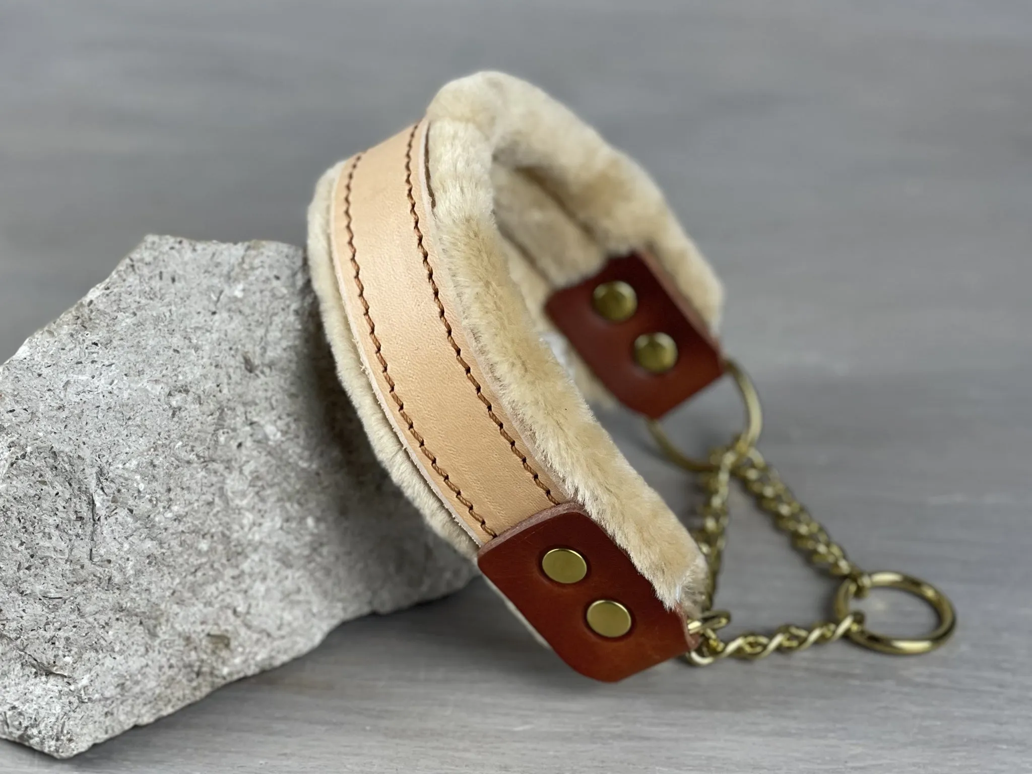 Extra Fluffy Martingale Dog Collar