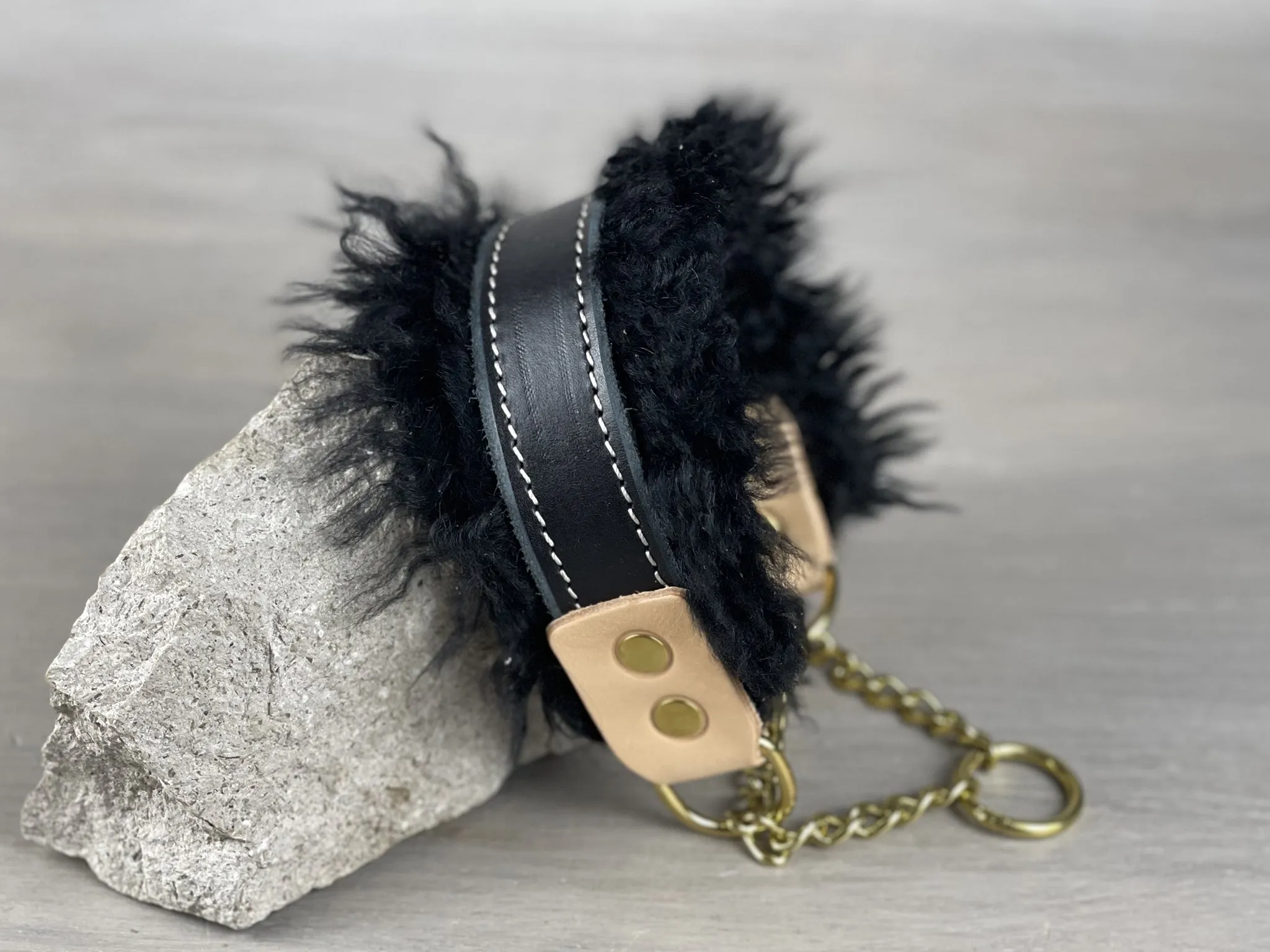 Extra Fluffy Martingale Dog Collar