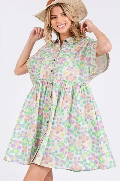 Floral Babydoll Dress