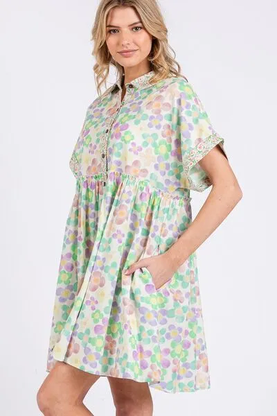 Floral Babydoll Dress