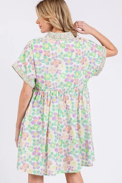 Floral Babydoll Dress