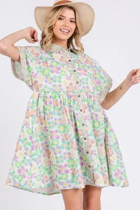 Floral Babydoll Dress