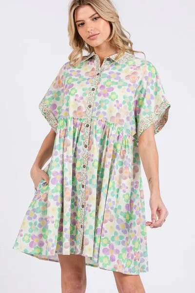 Floral Babydoll Dress