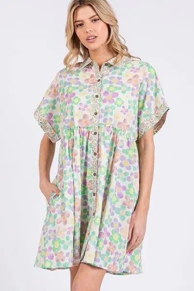 Floral Babydoll Dress