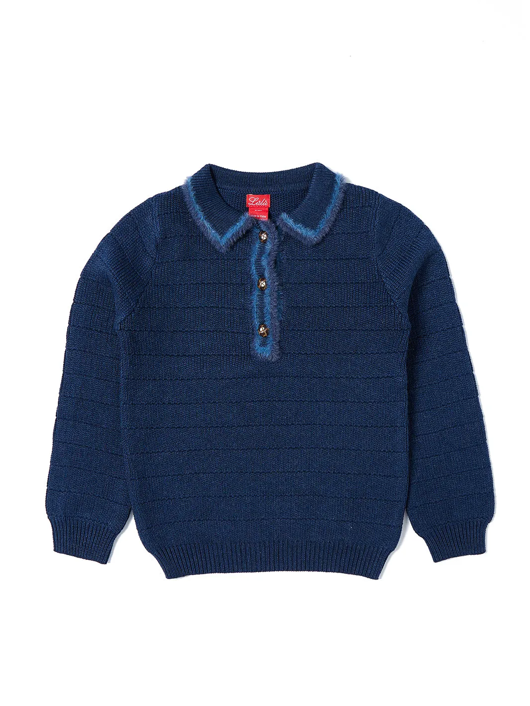 Fur Trim Collar Sweater