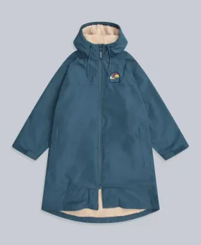 Hazey Mens Waterproof Beach Parka - Blue