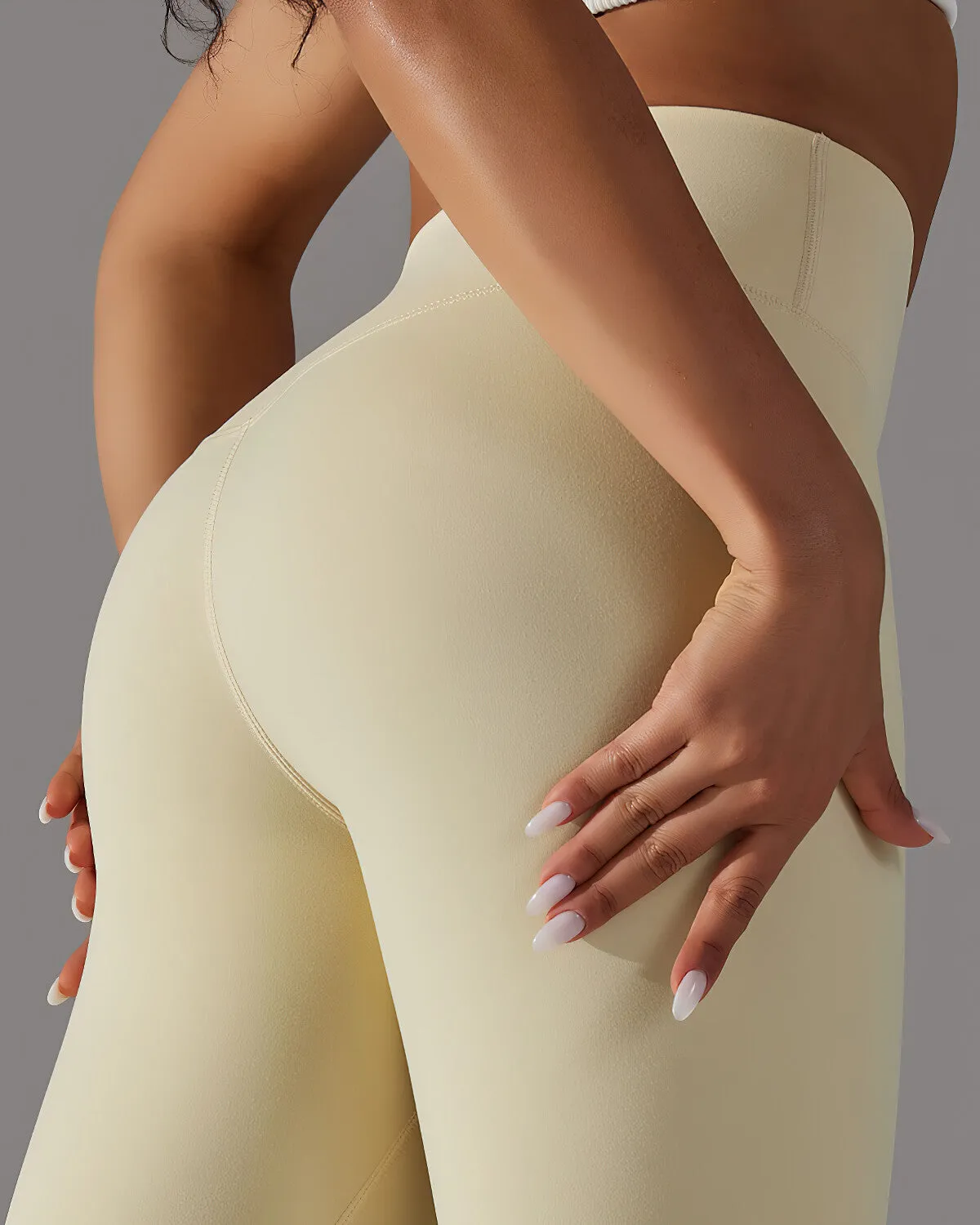 Lara Seamless Leggings - Beige