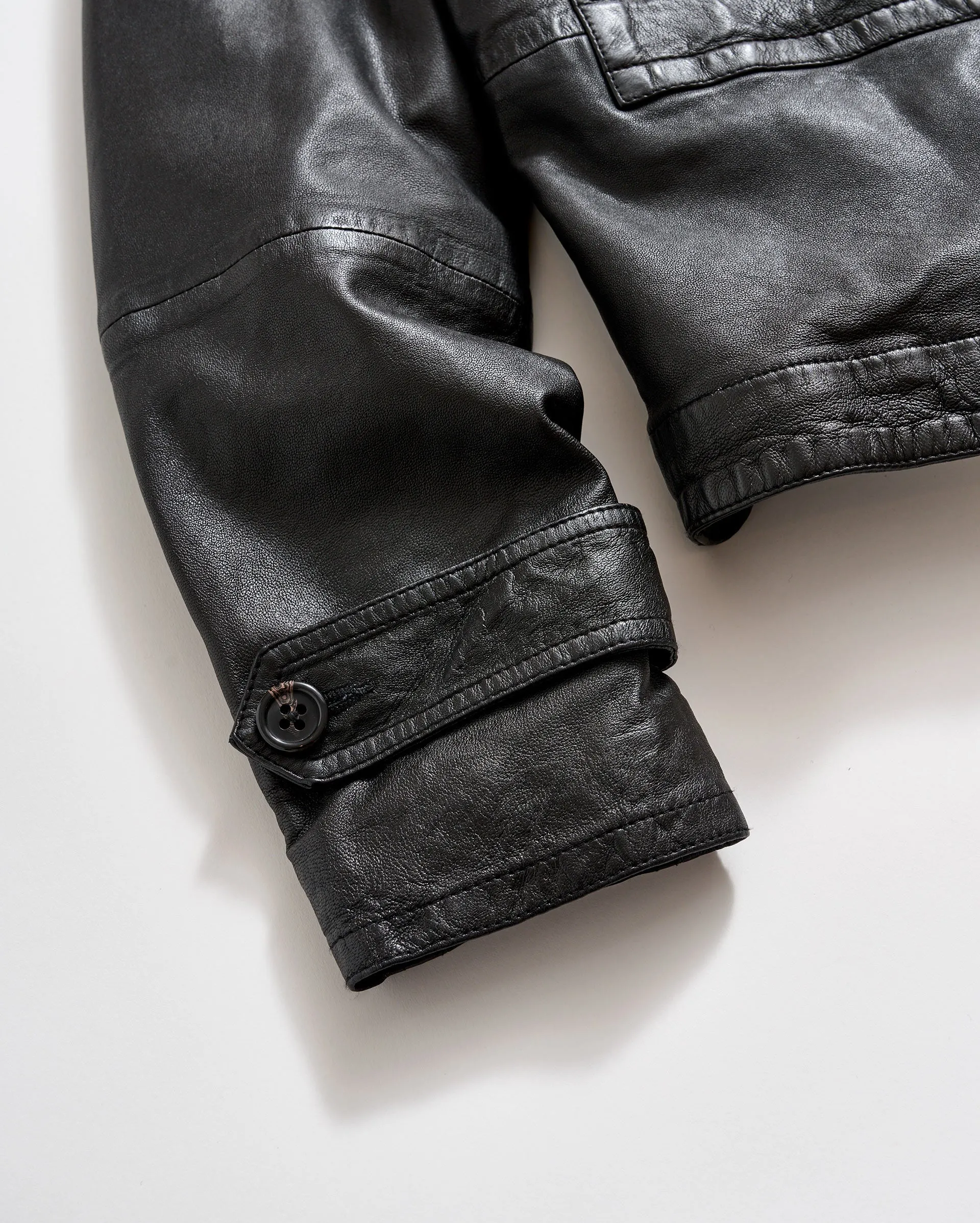 Leather Field Jacket