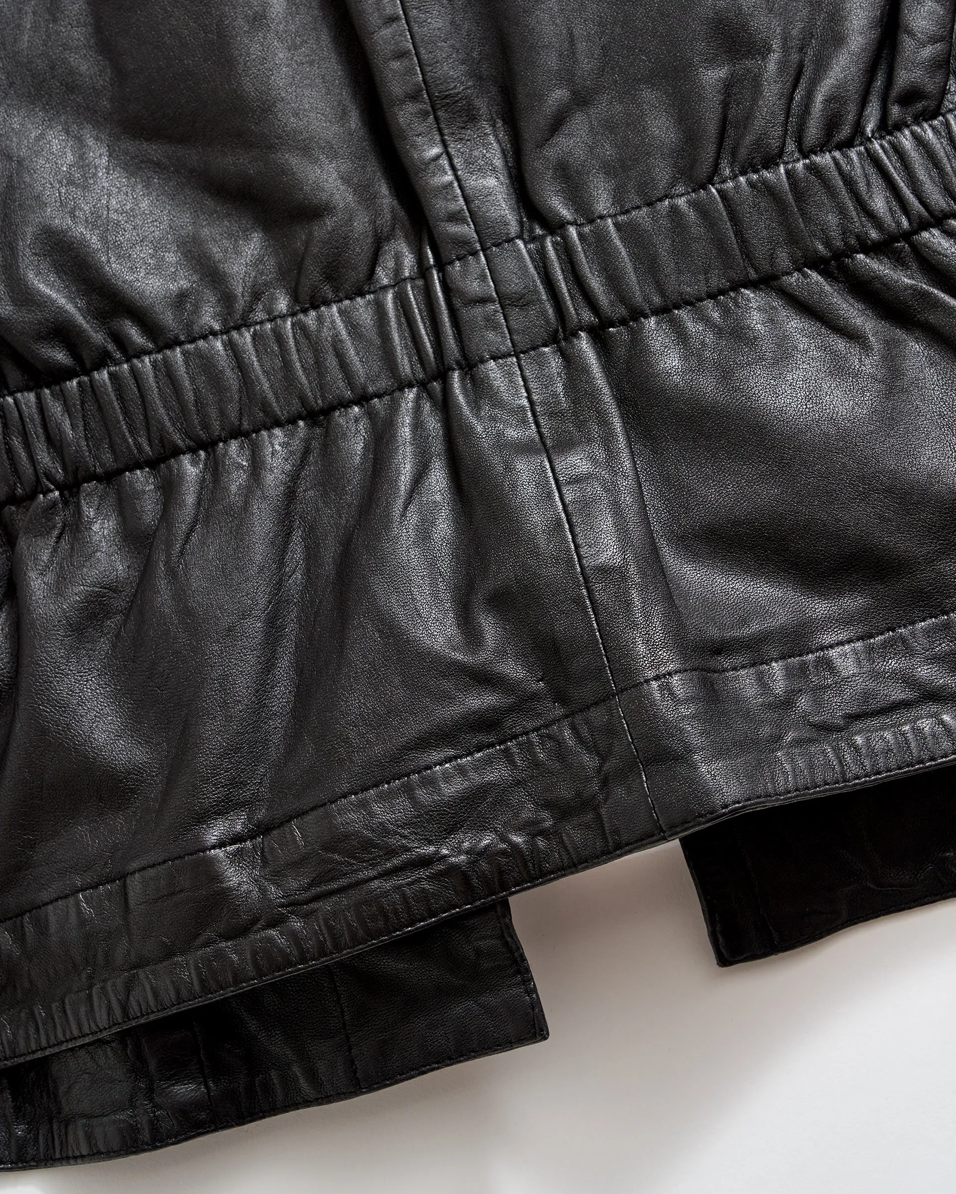 Leather Field Jacket