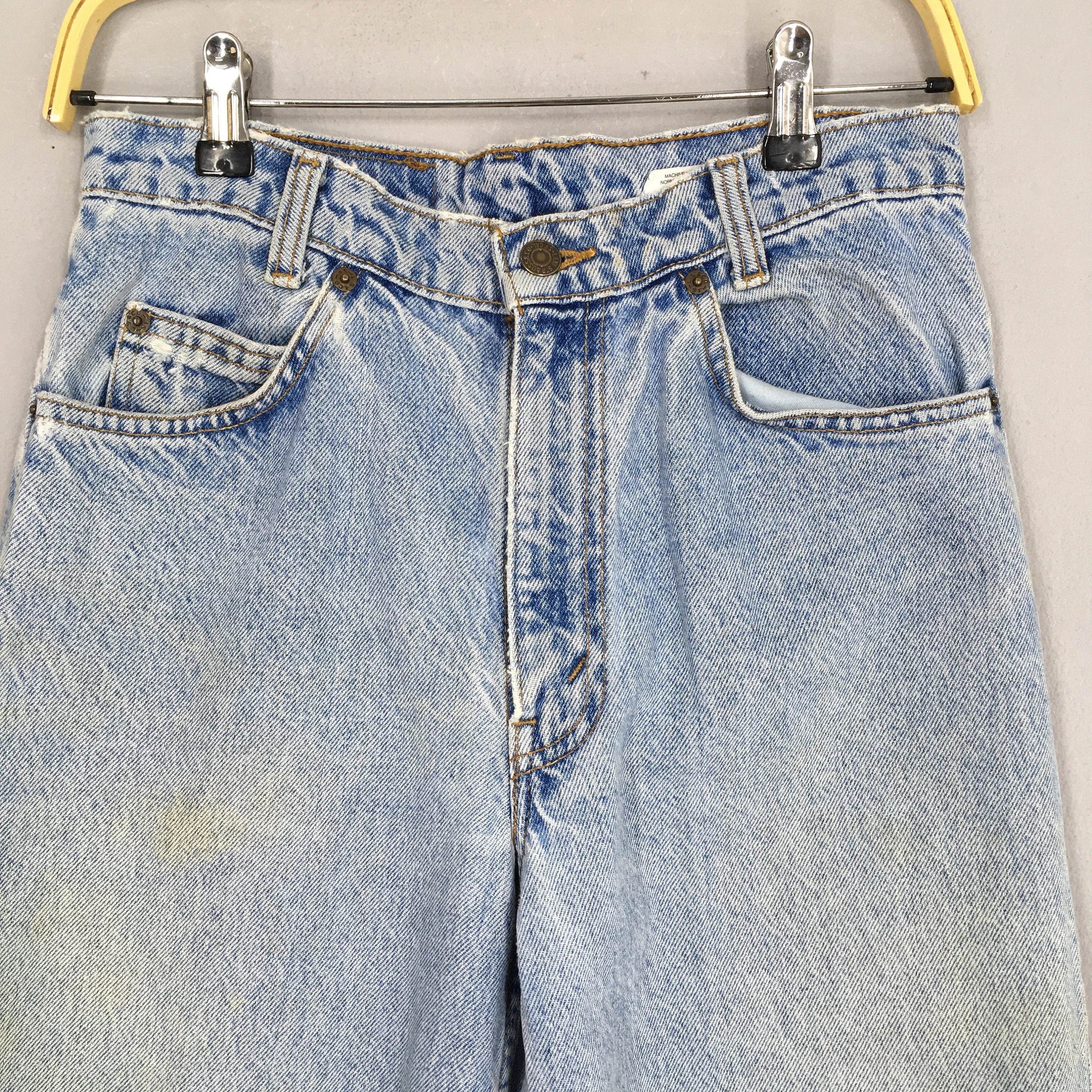 Levi's 550 Relaxed Fit Jeans Tapered Leg Size 28x33