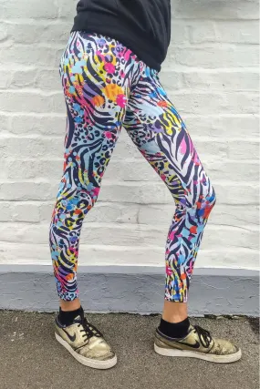 Luscious Leopard Funky Pattern Leggings