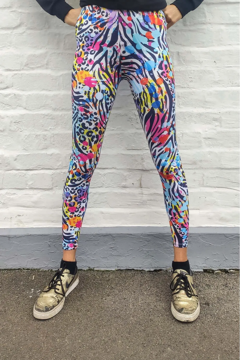 Luscious Leopard Funky Pattern Leggings