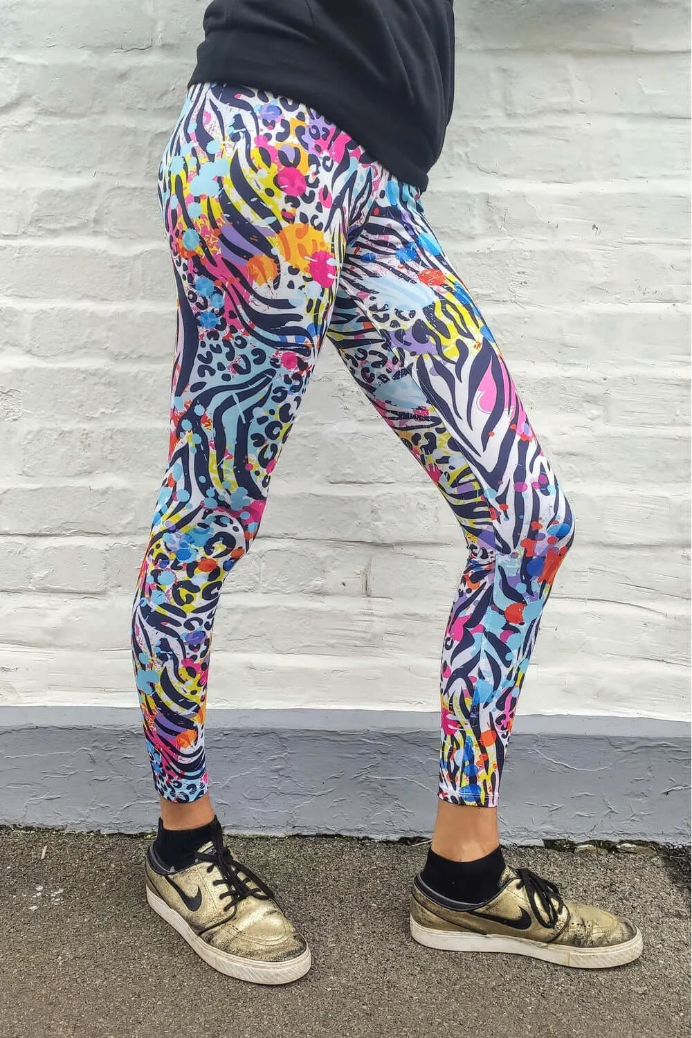 Luscious Leopard Funky Pattern Leggings