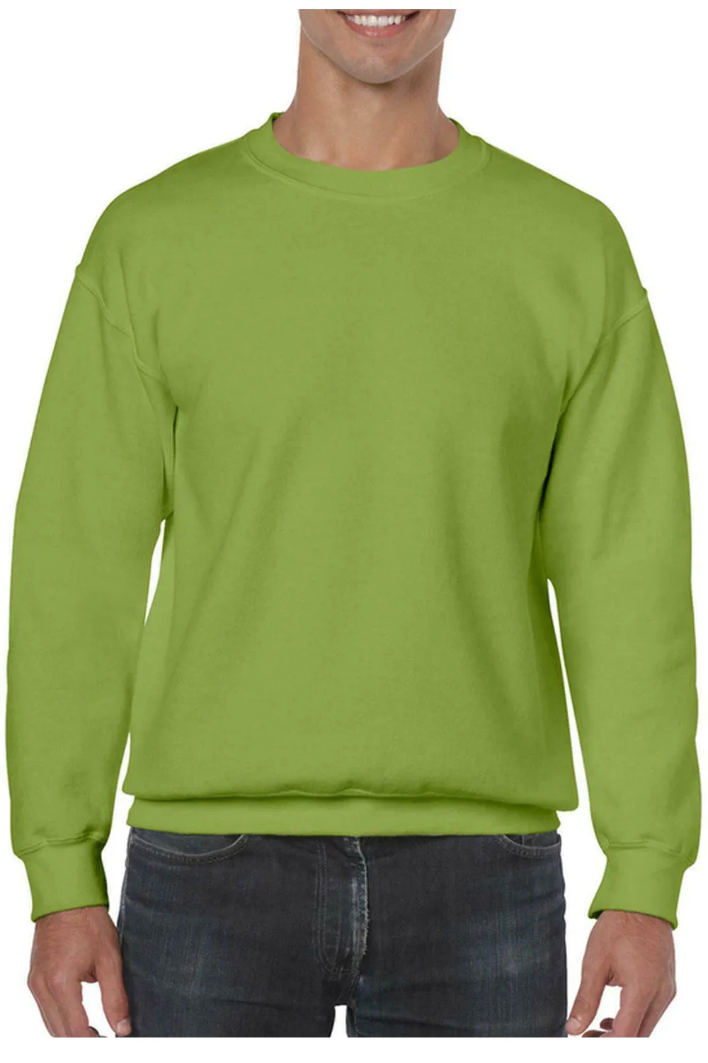 Mens Plain Crew Neck Sweatshirt