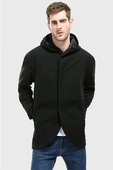 Men's Winter Casual Hooded Slim Jacket  | Men's Outwear