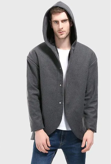 Men's Winter Casual Hooded Slim Jacket  | Men's Outwear