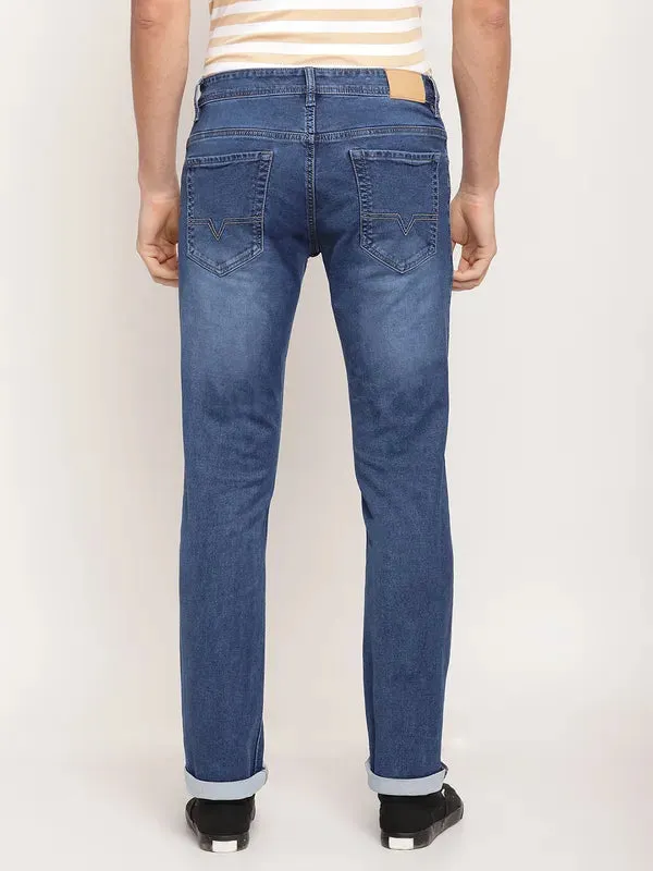 Octave Men Blue Regular Fit Stretchable Jeans
