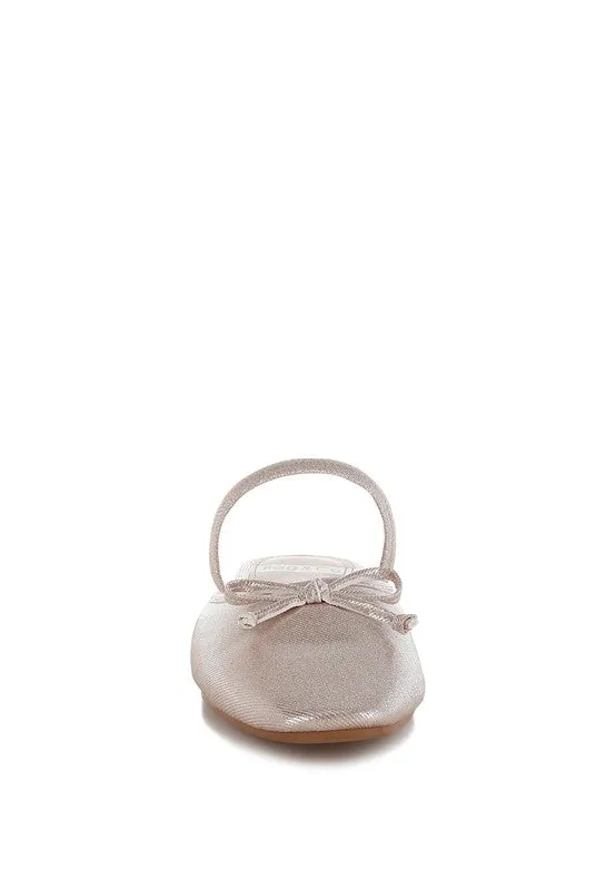 Opalia Glitter Ballet Mules